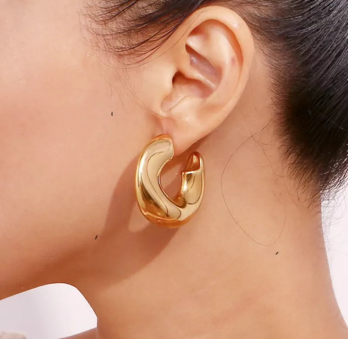 Bijoux CLOÉ en Acier Inoxydable Plaqué Or 18K Résistants