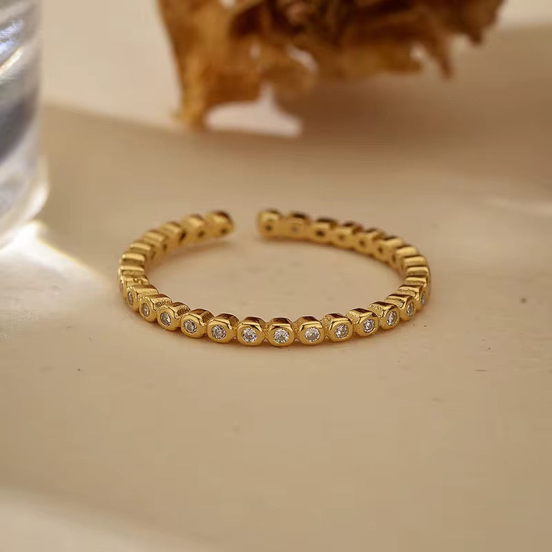 Bague Élisa Argent Sterling : Élégance et Design Ouvert